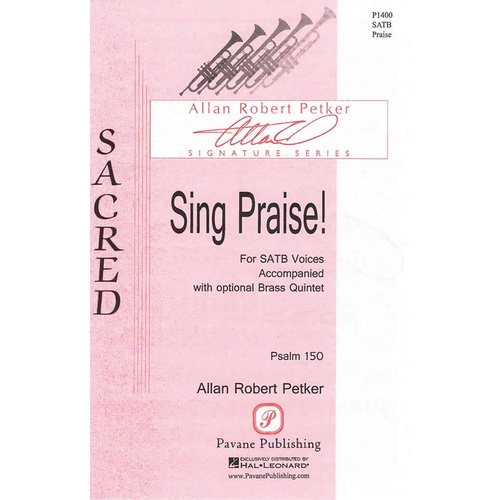 Sing Praise SATB Book