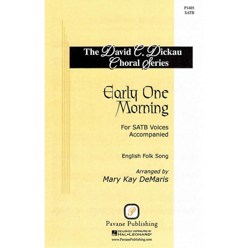 Early One Morning SATB Book