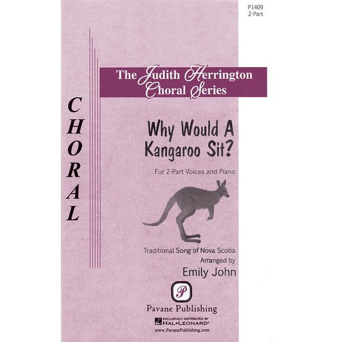 Why Would A Kangaroo Sit 2 Part Book
