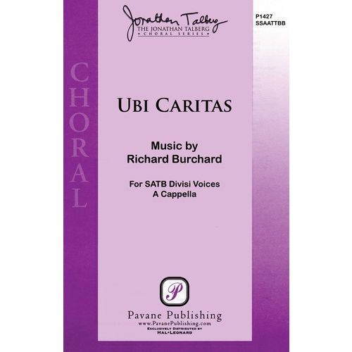 Ubi Caritas SATB Book