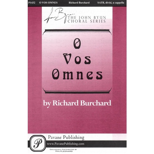O Vos Omnes SATB Book