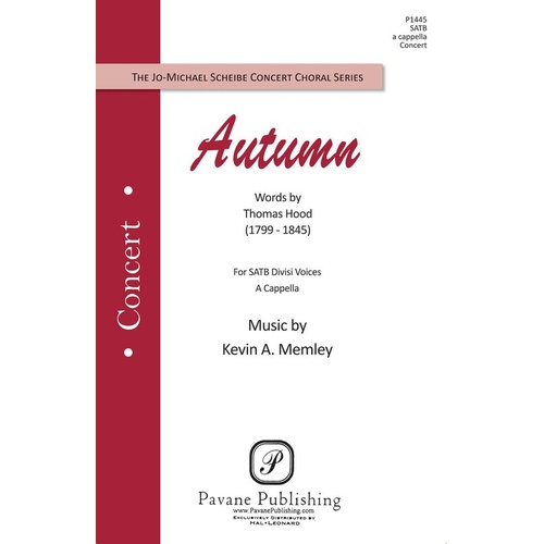 Autumn SATB Book
