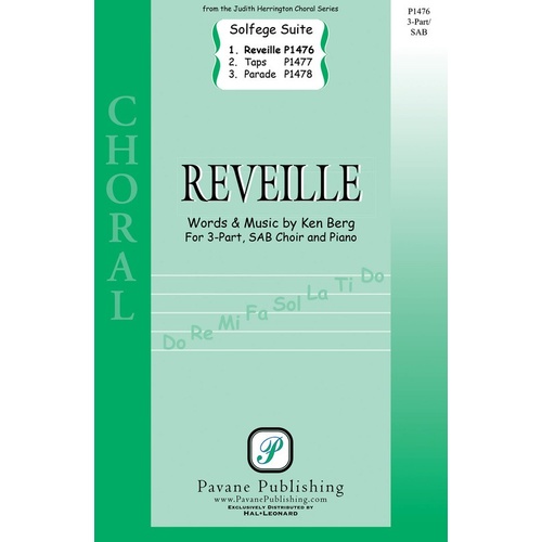 Reveille (From Solfege Suite 4 Military Suite) 3 Book