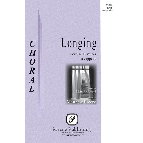 Longing SATB A Cappella Book