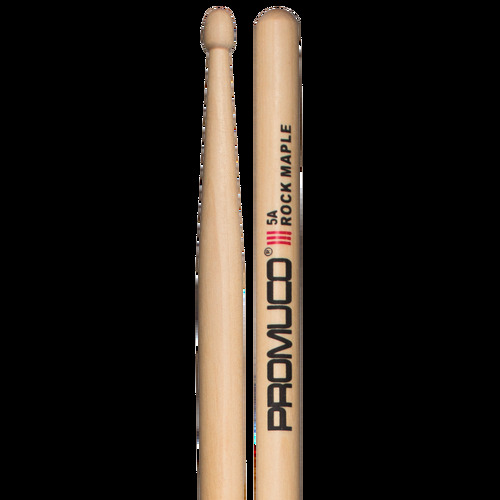 ProMuco 18025 Rock Maple 5A Wood Tip Drumsticks 