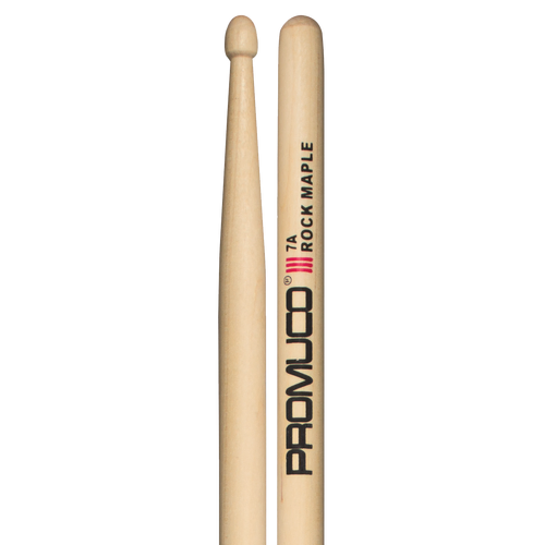 Promuco 18027A Rock Maple 7A Wooden Tip Drumsticks