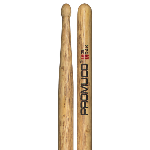 Promuco 18032B Oak 2B Wood Tip Drumsticks