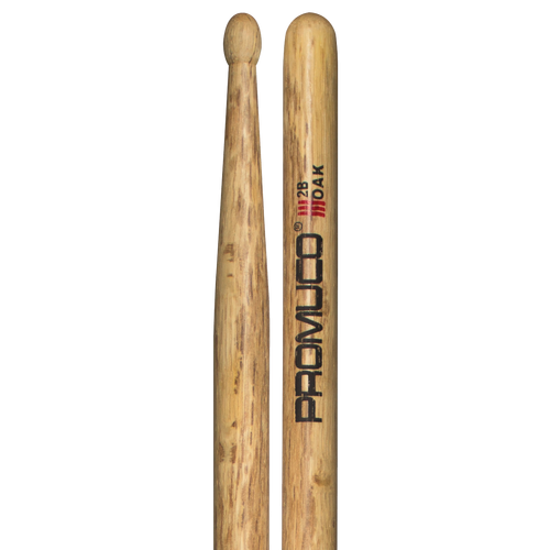 Promuco 18032B Oak 2B Wood Tip Drumsticks