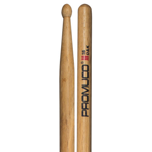 Promuco 18035B Oak 5B Wood Tip Drumsticks