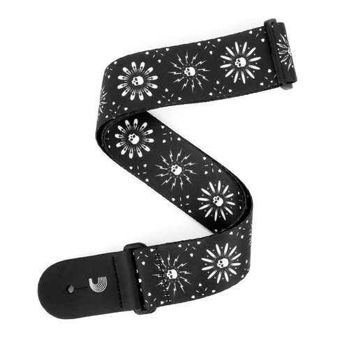 Skull Burst Guitar Strap - by D'Addario