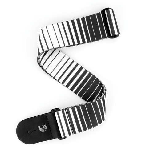 Optical Art, White Stripes - by D'Addario