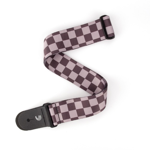 Large Checkerboard - Black & Grey by D'Addario
