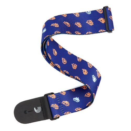 Polyester Guitar Strap, Paisley Critters, by D'Addario