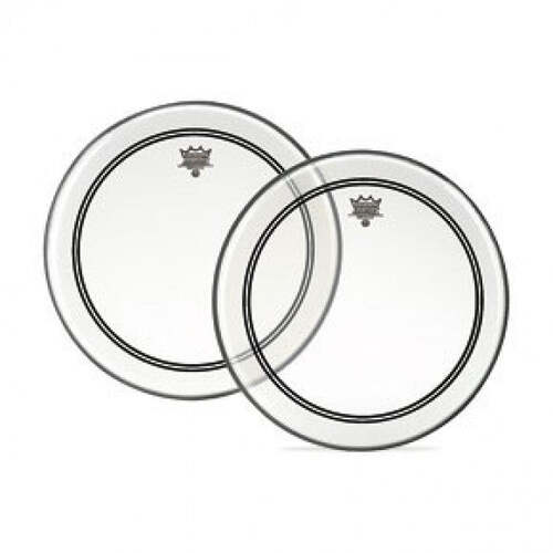 Remo P3-0318-BP Powerstroke 3 Drum Head Skin 18 Inch Clear 18'' PS3