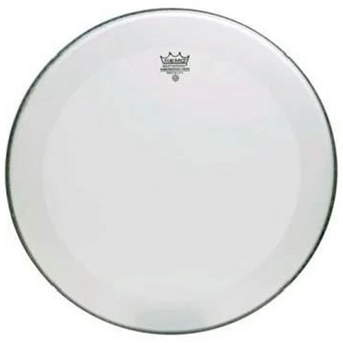 Remo P3-1122-00 Powerstroke P3 Coated Bass Drumhead, 22" w/ No Pinstripe