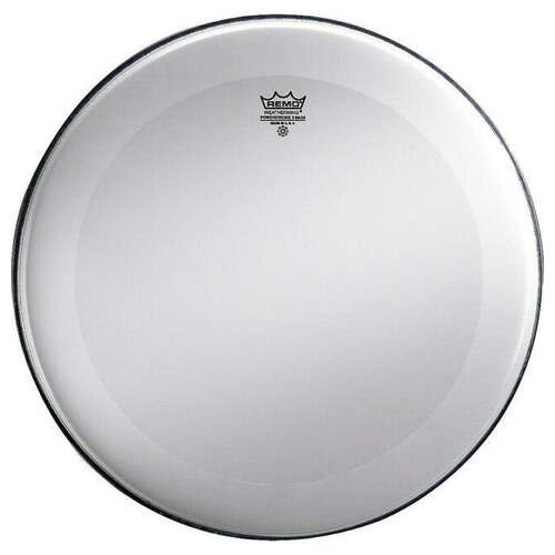 Remo Powerstroke 3 Coated 24” w/ No Pinstripe Bass Drumhead