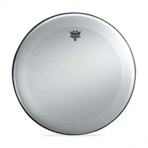 Remo P3-1224-C1 Powerstroke 3 Bass Drum Head Skin 24 Inch Smooth White 24'' PS3 No Stripe
