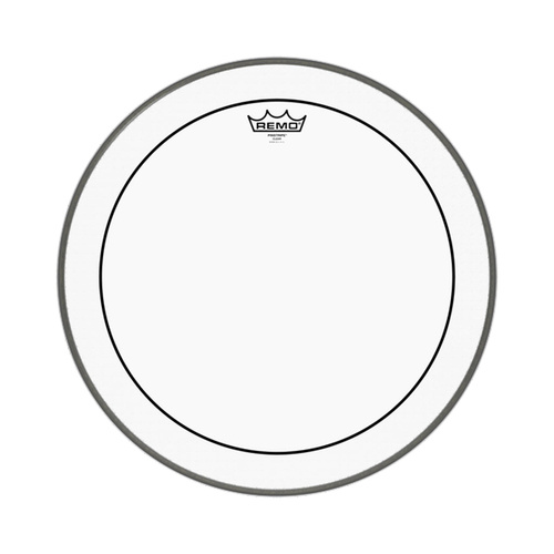 Remo Powerstroke 3 Series Bass Drum Head - 18" Clear No Stripe