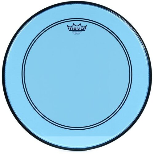 Remo 20" Powerstroke 3 Colortone Blue Bass Drum Head 