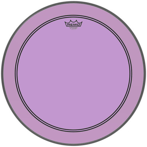 Remo 22" Powerstroke 3 Colortone Ourple Bass Drum Head 