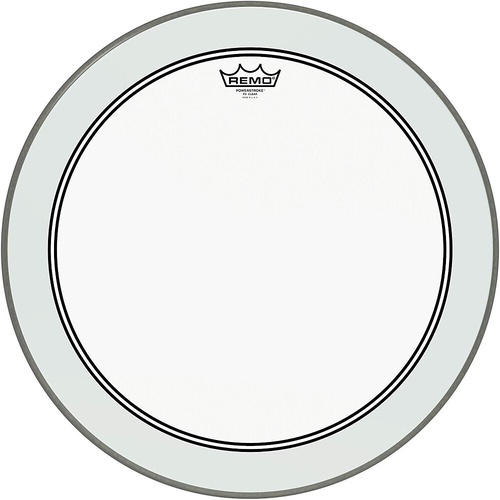 Remo 24" Clear Powerstroke 3 Bass Drum Head