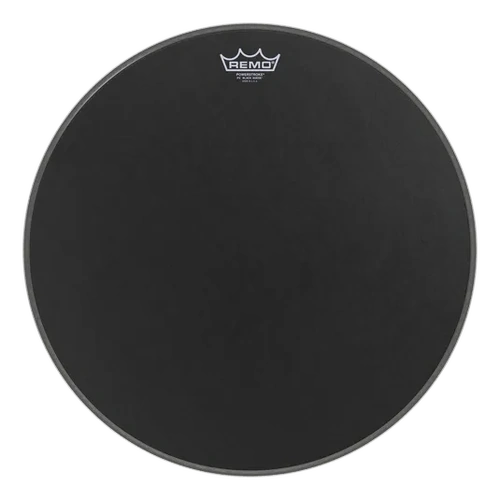 Remo Powerstroke 3 20 Inch Bass Drum Head Black Suede