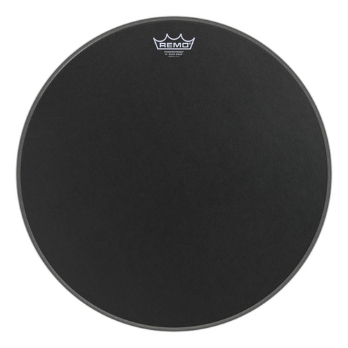 Remo Powerstroke 3 Series Black Suede Bass Drum Head - 26"