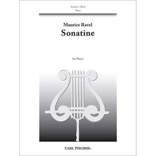 Ravel - Sonatine Piano (Softcover Book)
