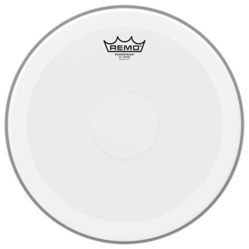 Remo P4-0114-C2 Powerstroke P4 Coated Drumhead - Top Clear Dot - 14"