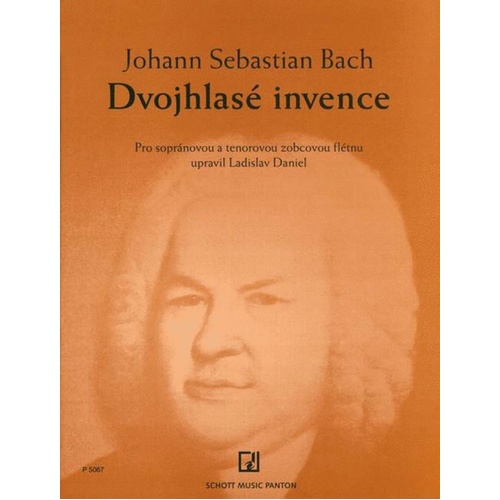 Inventions Two Part Descant And Tenor Recorders Book