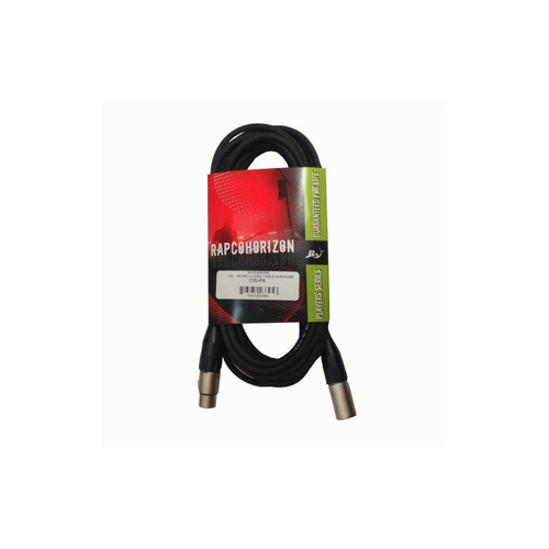 Rapco 10 Meter Low-Z Male to Female XLR Microphone Cable