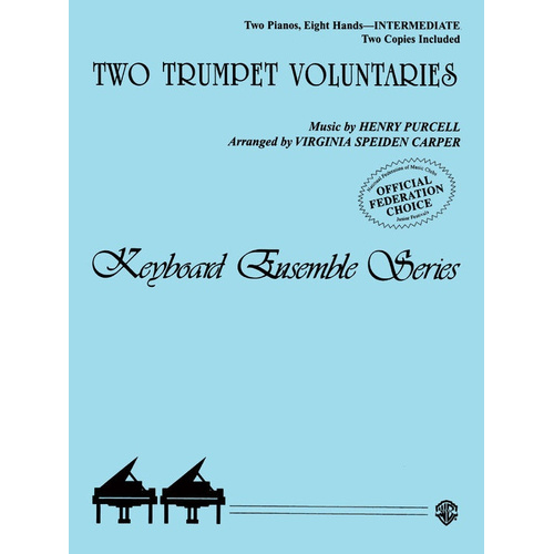 Two Trumpet Voluntaries - Piano Quartet Sheet Music