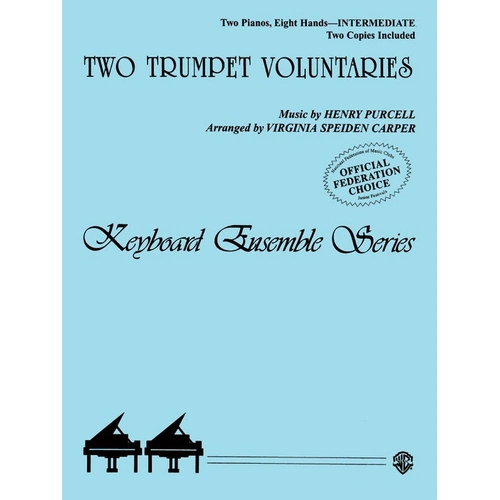 Two Trumpet Voluntaries - Sheet Music for Piano Quartet