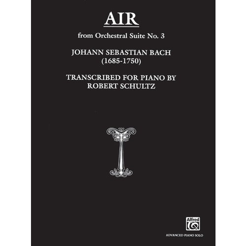 Air from Orchestral Suite No 3 - Piano Sheet Music