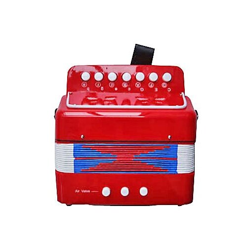 AMS PA815R Junior Button Accordion Red