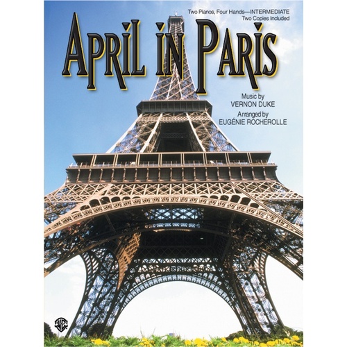 April in Paris Piano Sheet Music