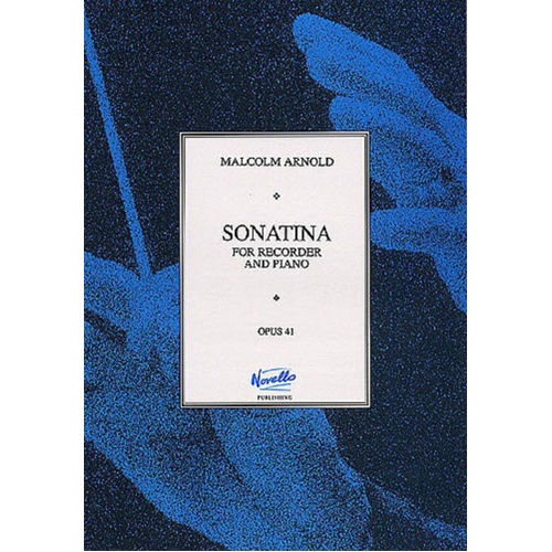 Arnold Sonatina Rec/Piano Op.41 Book
