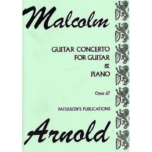 Arnold Concerto Guitar/Chamb.Orch. Book