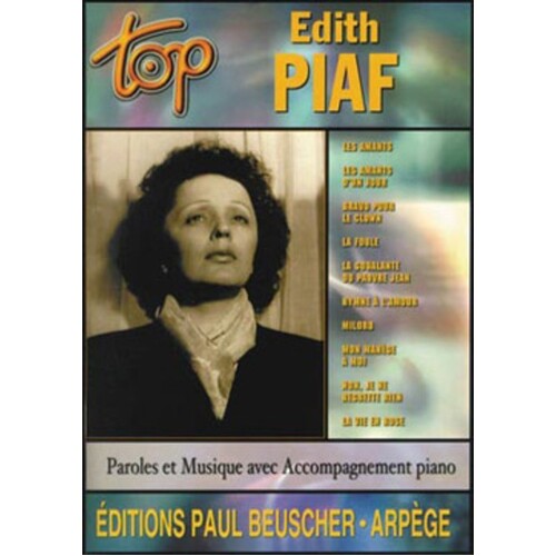 Top Edith Piaf (Softcover Book)