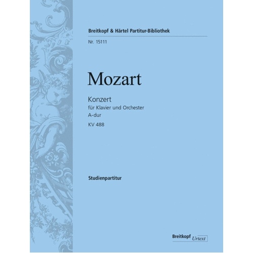 Concerto A Maj K 488 Piano Book