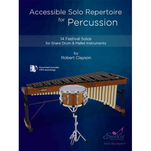 Accessible Solo Repertoire for Percussion Sheet Music