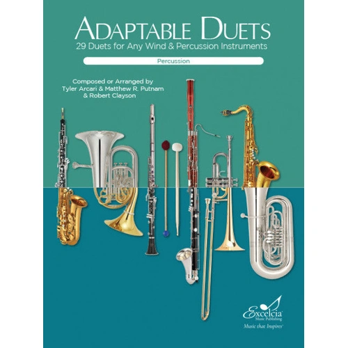 Adaptable Duets for Winds and Percussion Sheet Music