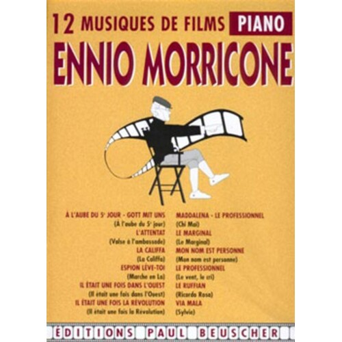 Film Music Of Ennio Morricone (Softcover Book)