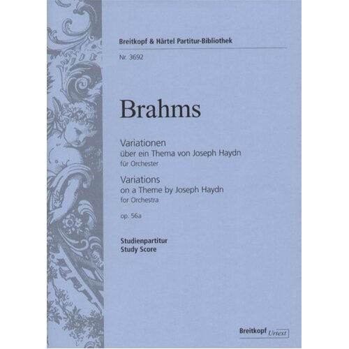 Variations On A Theme Of Haydn Op 56A Score