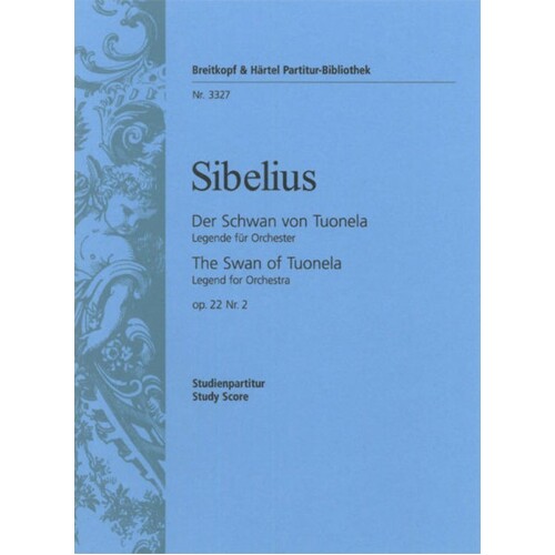 Sibelius - Swan Of Tuonela Op 22 No 2 Study Score Book