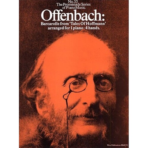 Promenade 35 Offenbach Barcarol(Piano Duet Book