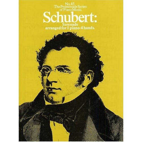 Promenade 45 Schubert Serenade(Piano Duet) Book