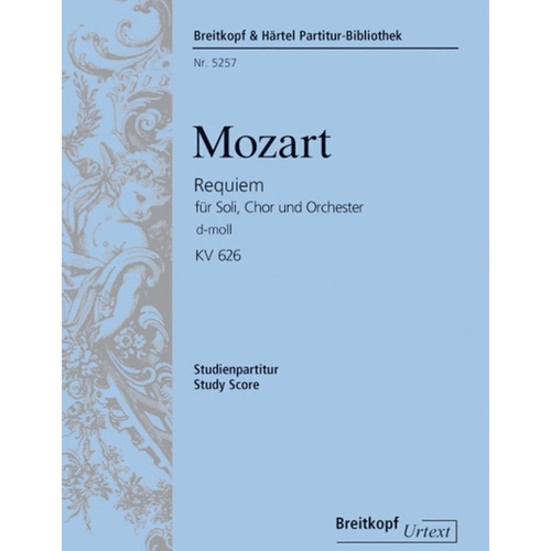 Requiem K 626 Ed Robbins Landon Study Score