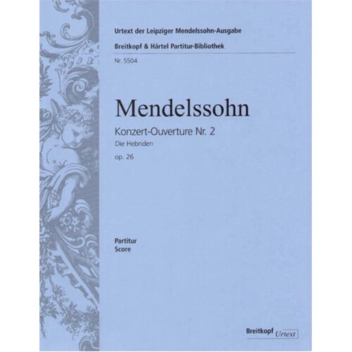 Hebrides Overture Op 26 Score