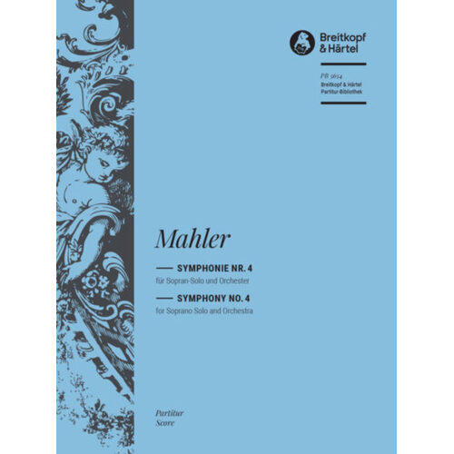 Mahler - Symphony No 4 Full Score Softcover